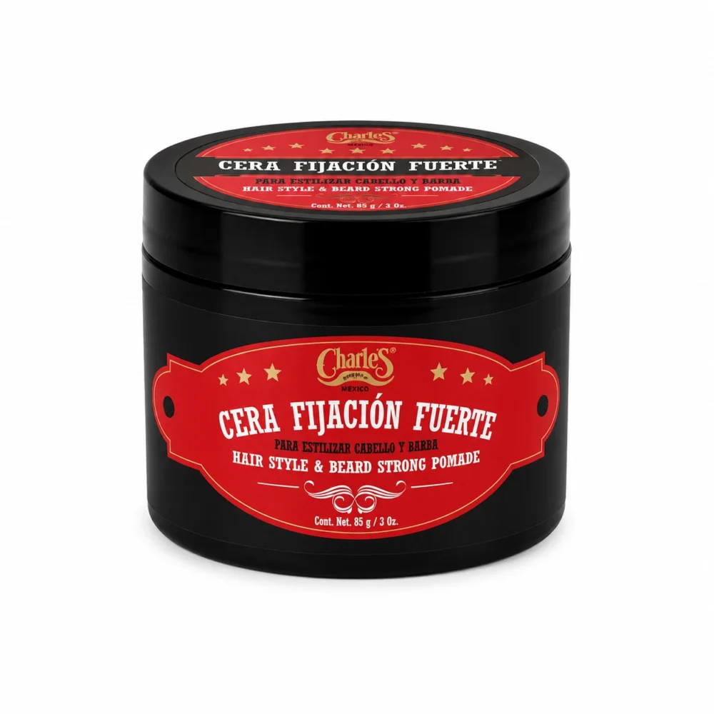 Charles - Cera de Fijación Fuerte 4 oz